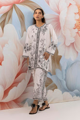 Stitched Jacquard Embroidered Shirt